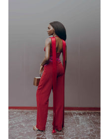 Mila Jumpsuit | Wine