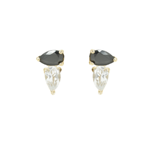Mini Cookie Studs | Black x White