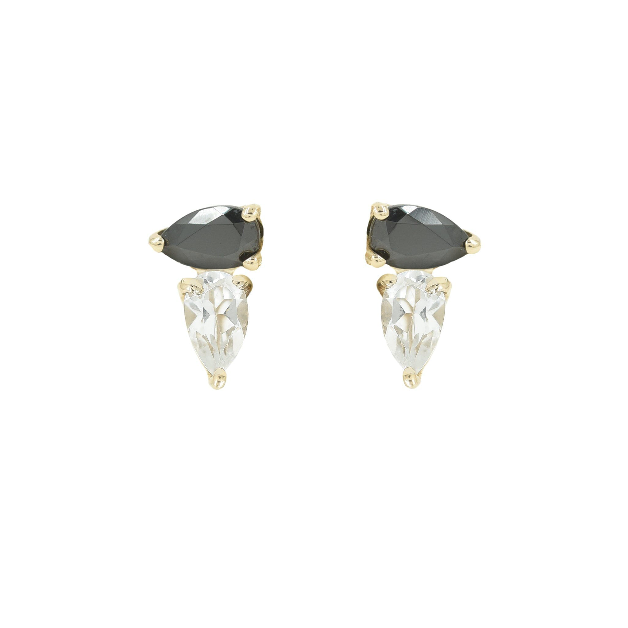 Mini Cookie Studs | Black x White