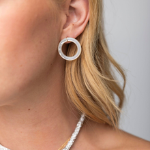Mother of Donuts Studs | White