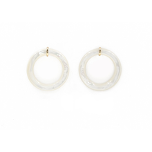 Mother of Donuts Studs | White