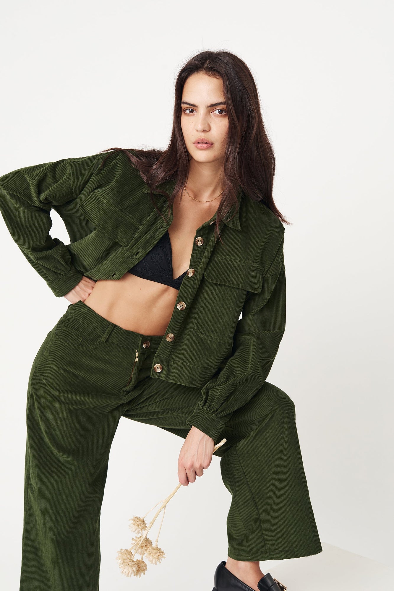 Shaz Jacket - Mountain Green
