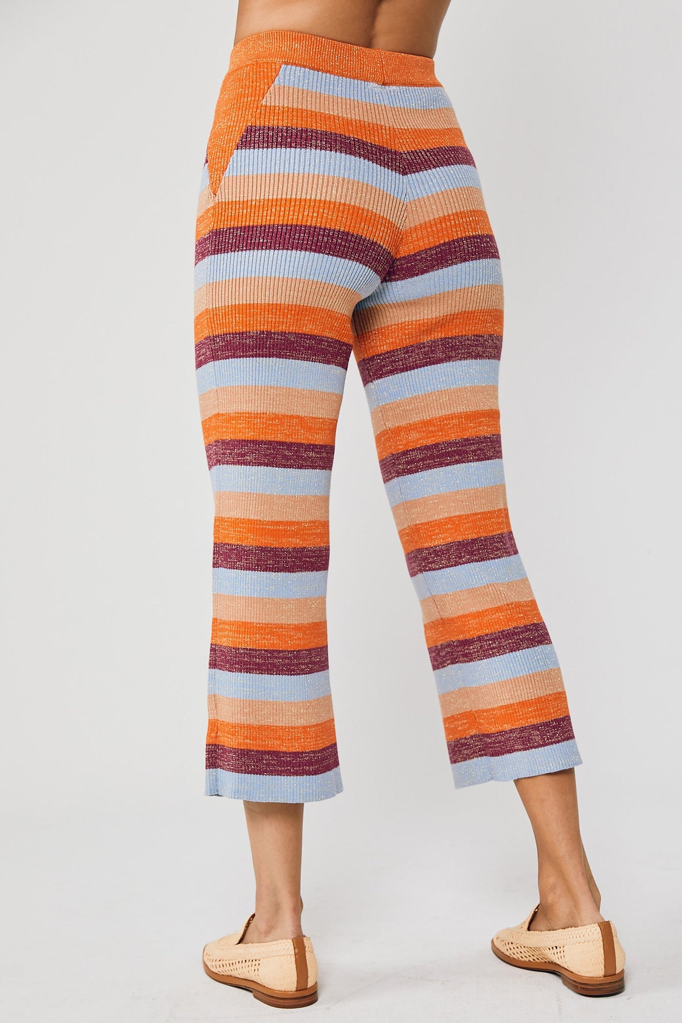 Jamie Pants - Multi Stripes S