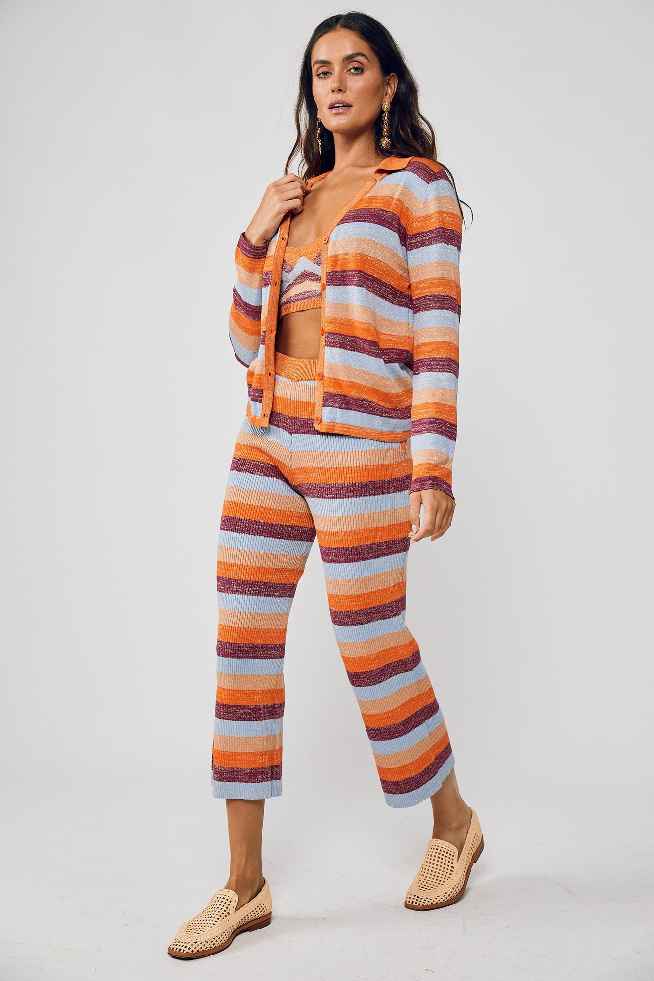 Jamie Pants - Multi Stripes S