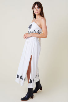 Elera Maxi Scarf Dress - Natural Sphere
