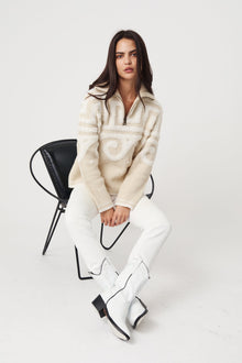 Maryam Sweater - Oaxacan White