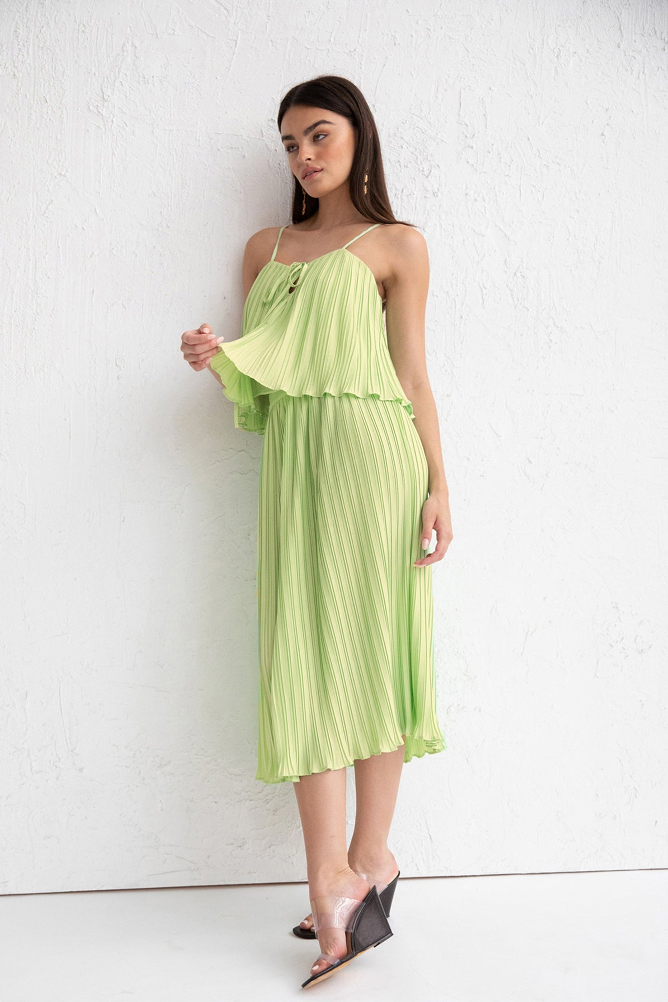 Lori Cami Top - Pantina Green