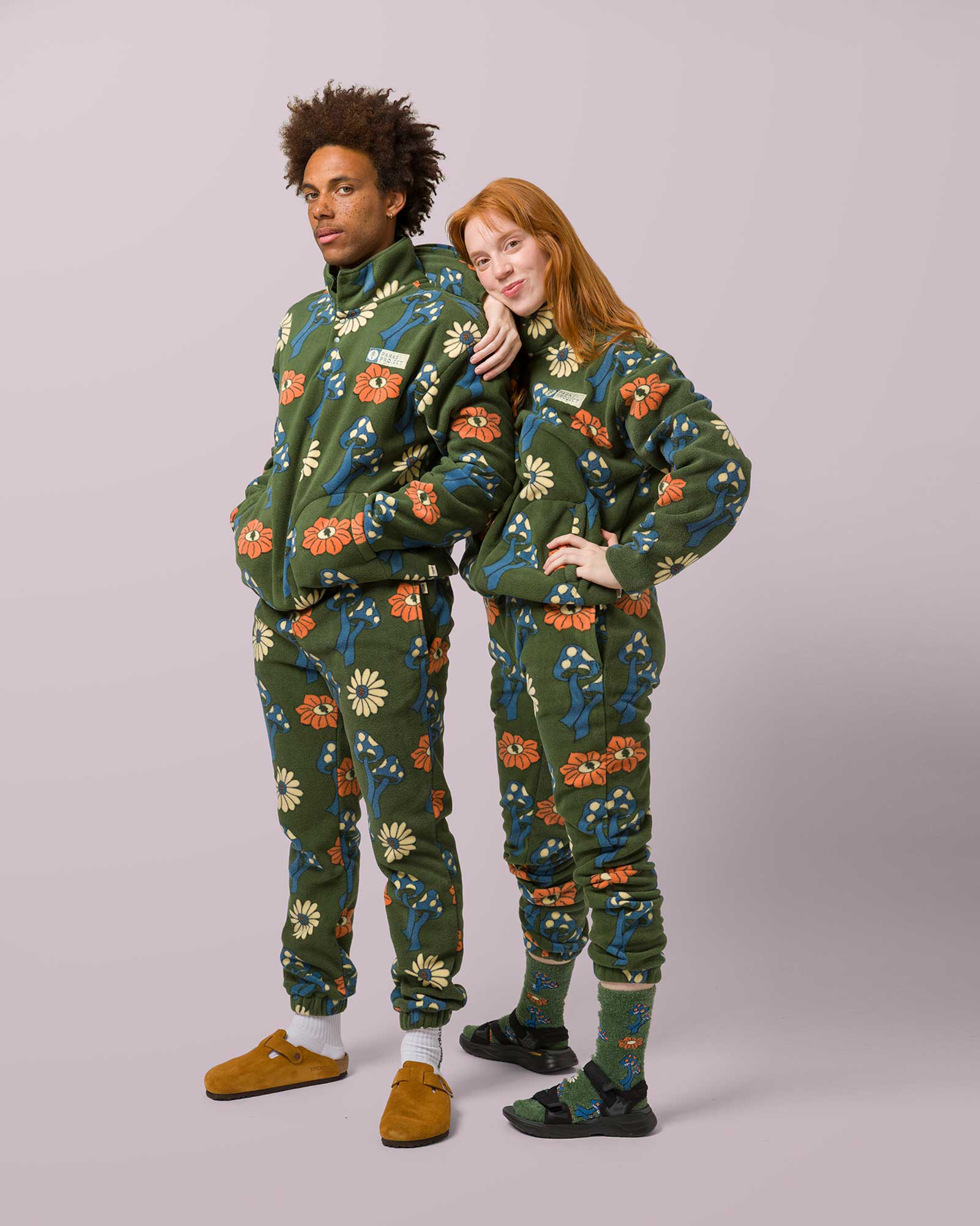 Power to the Parks Shrooms Jogger | Green