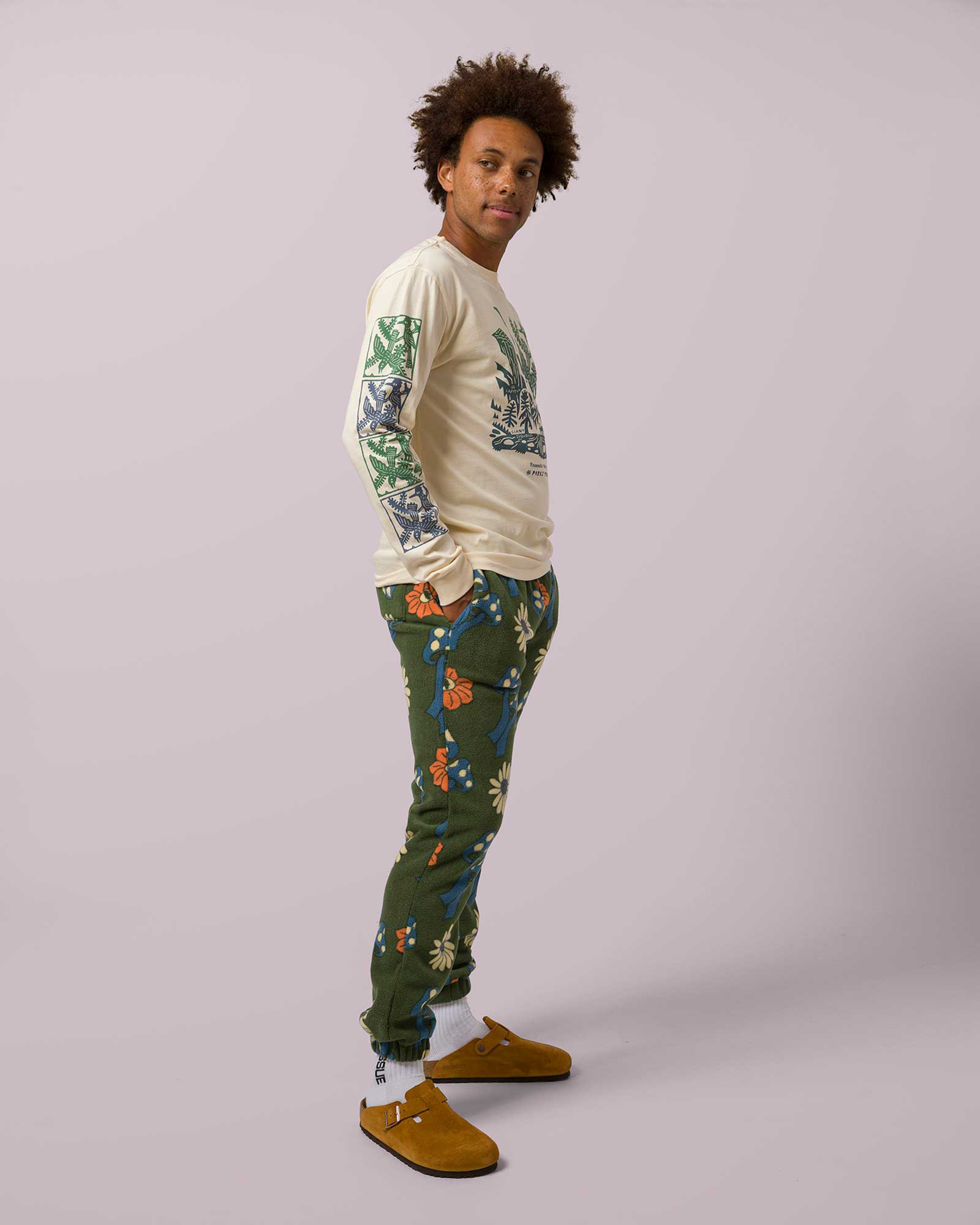 Power to the Parks Shrooms Jogger | Green