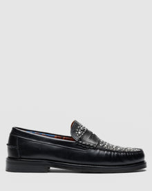 Mens | Riviera Loafer | Black Studs