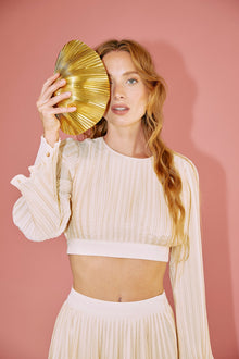 Lillie Crop Top - Sweet Corn