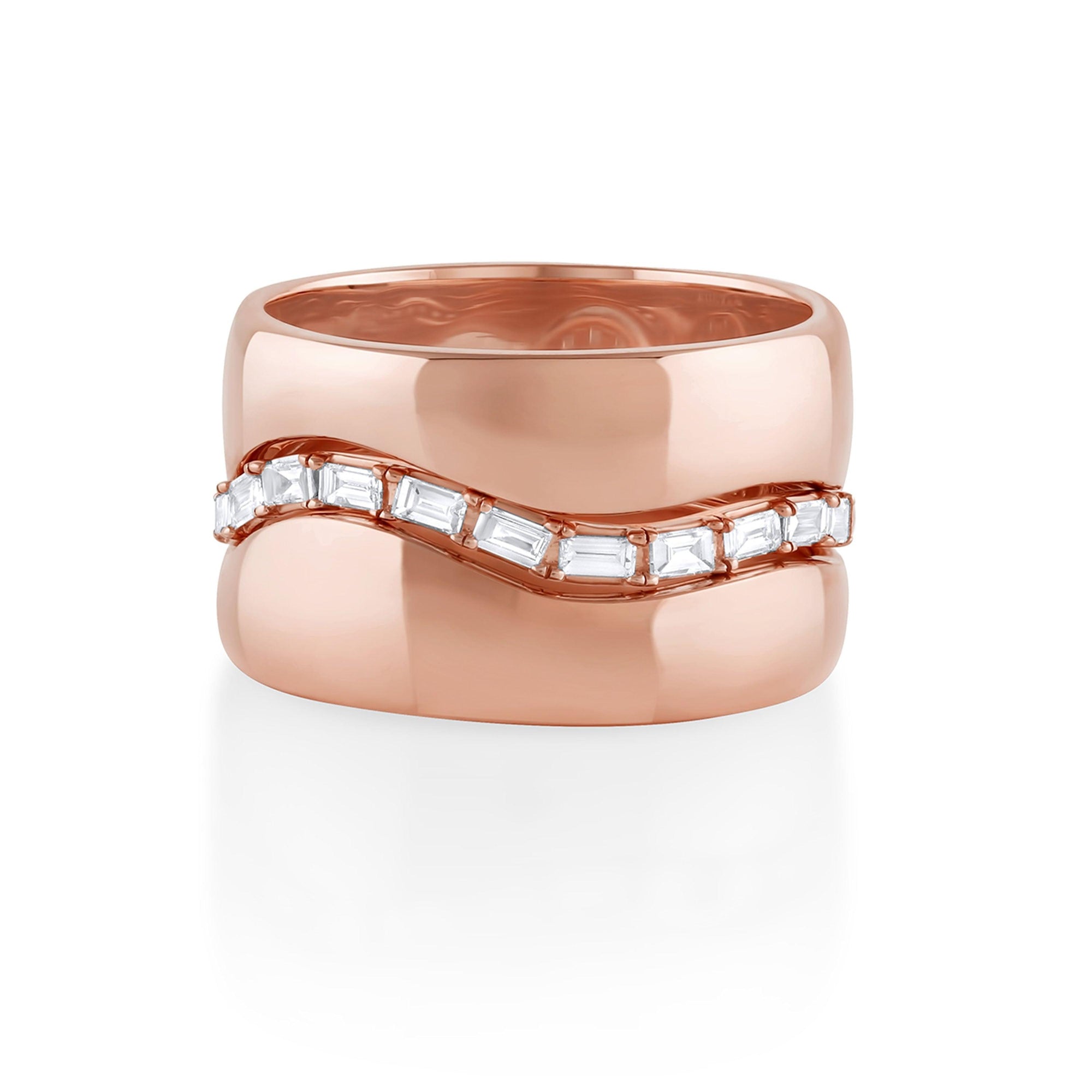 lovers-capsule-marrow-fine-reflection-band-stacked [ROSE GOLD]