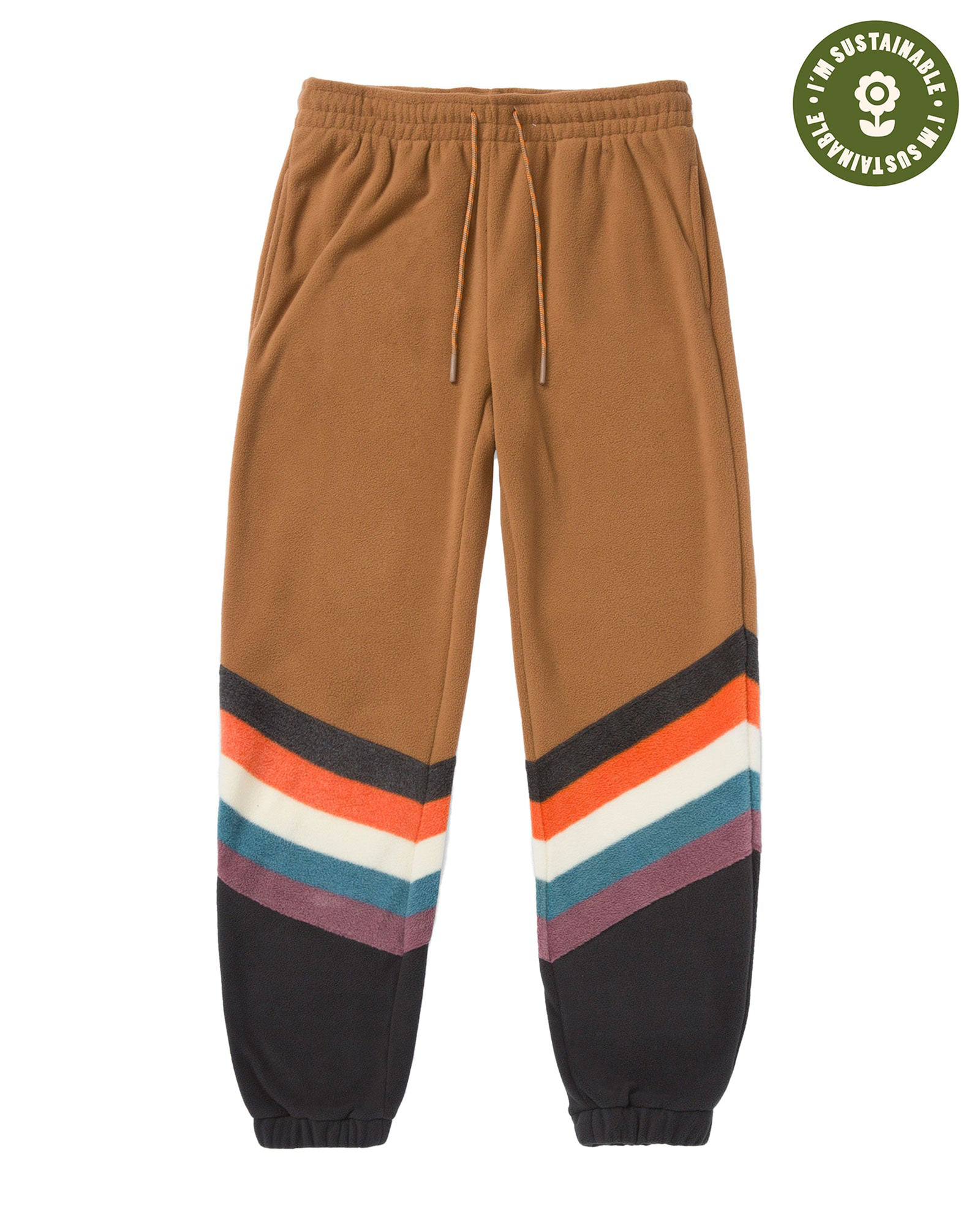 Retro Hiker Fleece Jogger | Multi Color
