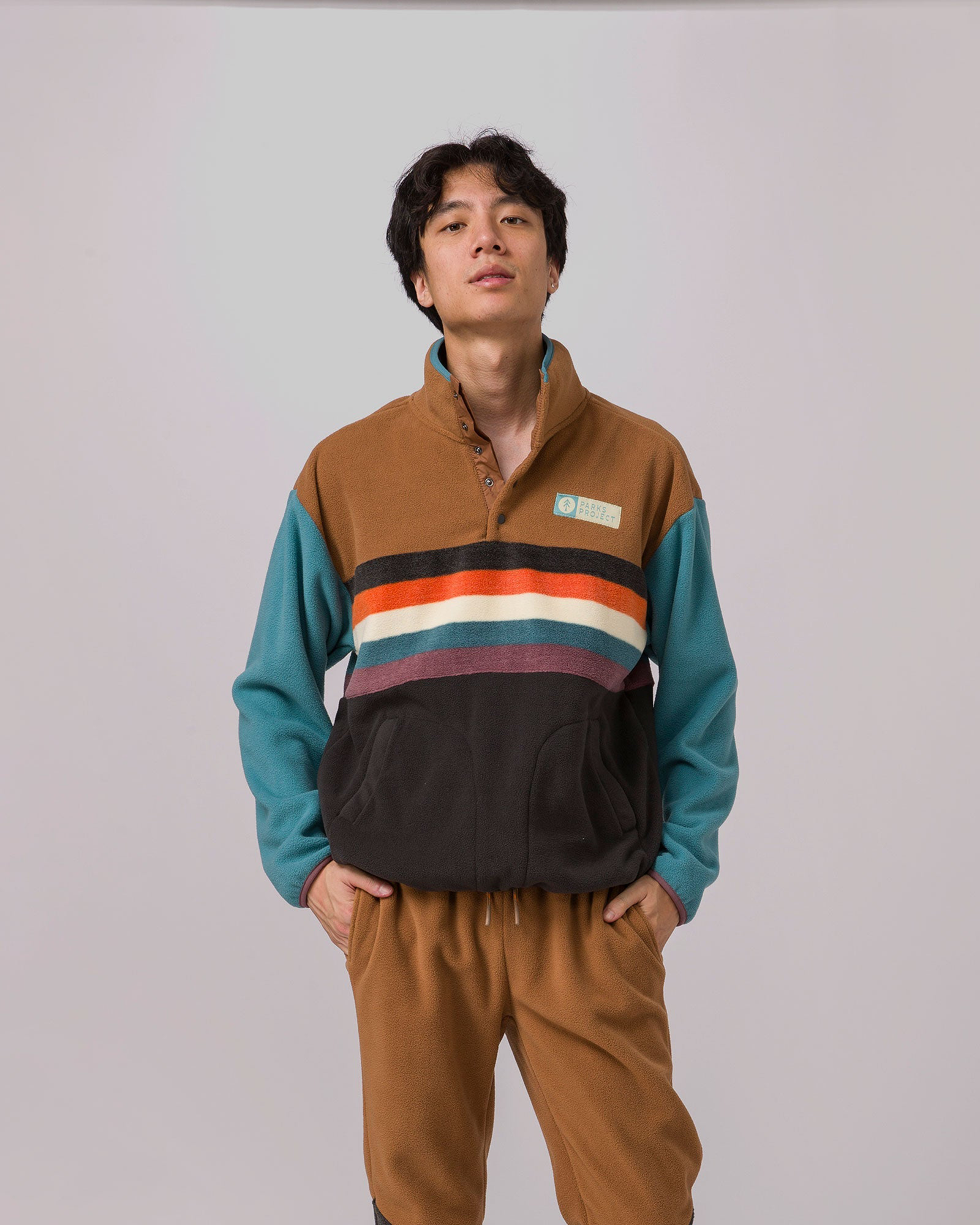 Retro Hiker Trail Fleece | Multi Color
