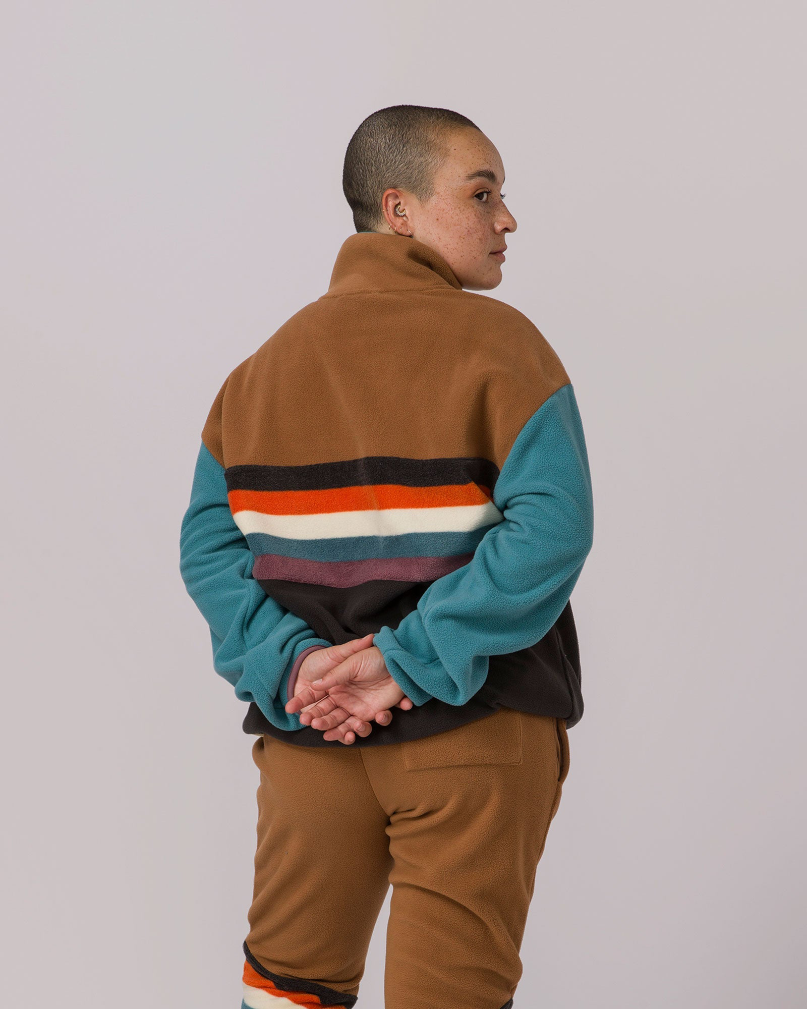 Retro Hiker Trail Fleece | Multi Color