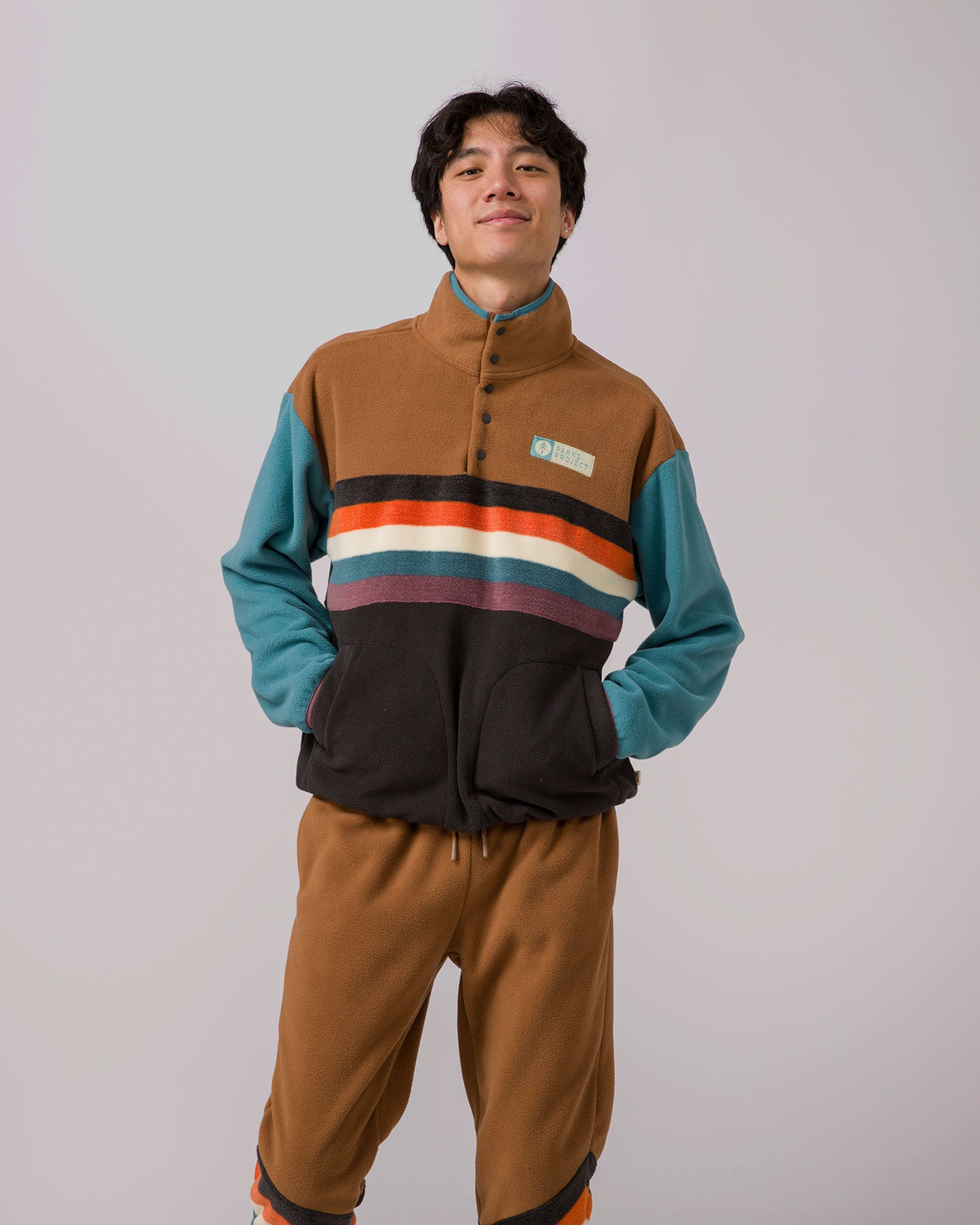 Retro Hiker Trail Fleece | Multi Color