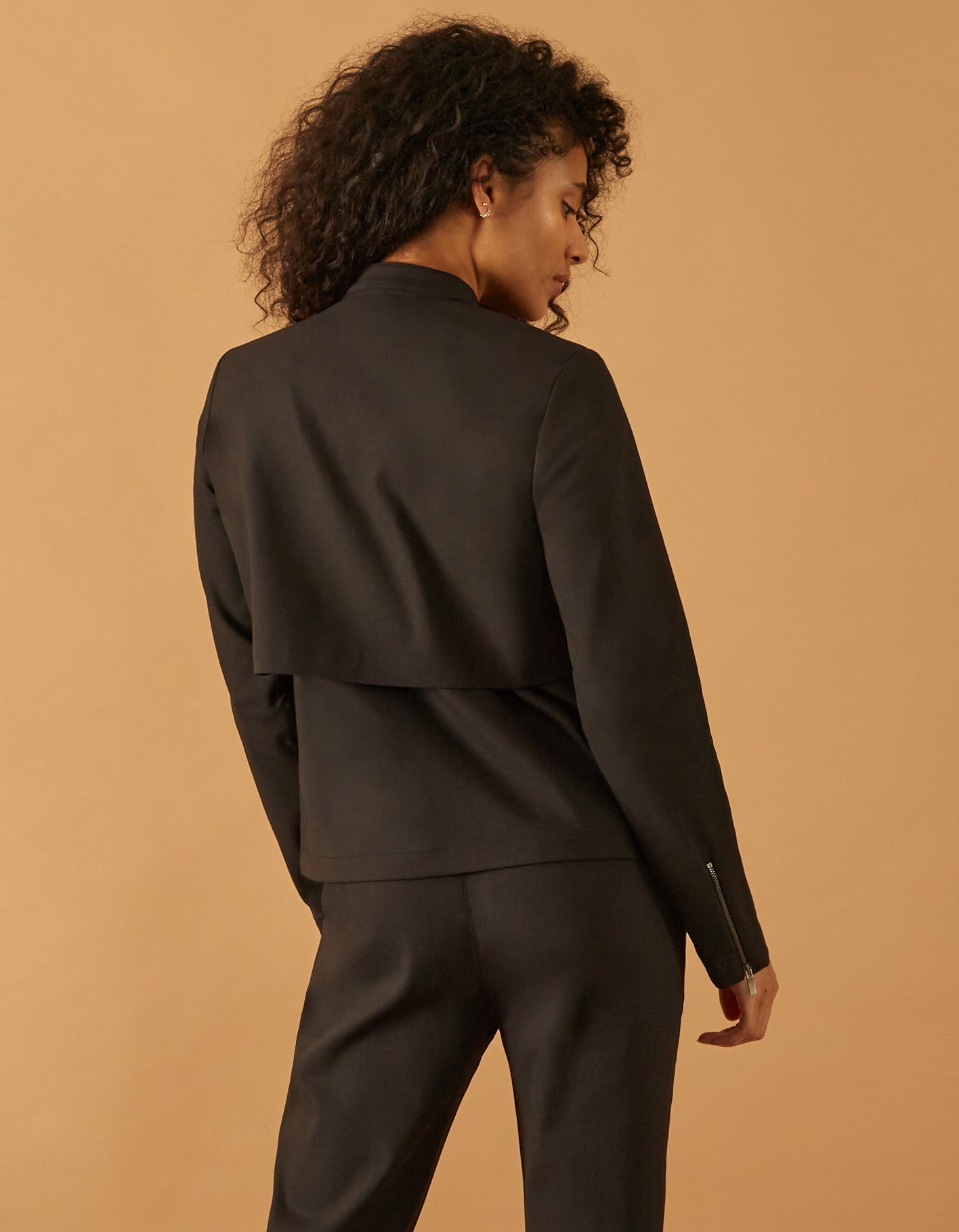 Rule Breaker Zip Jacket | Black
