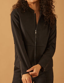 Rule Breaker Zip Jacket | Black
