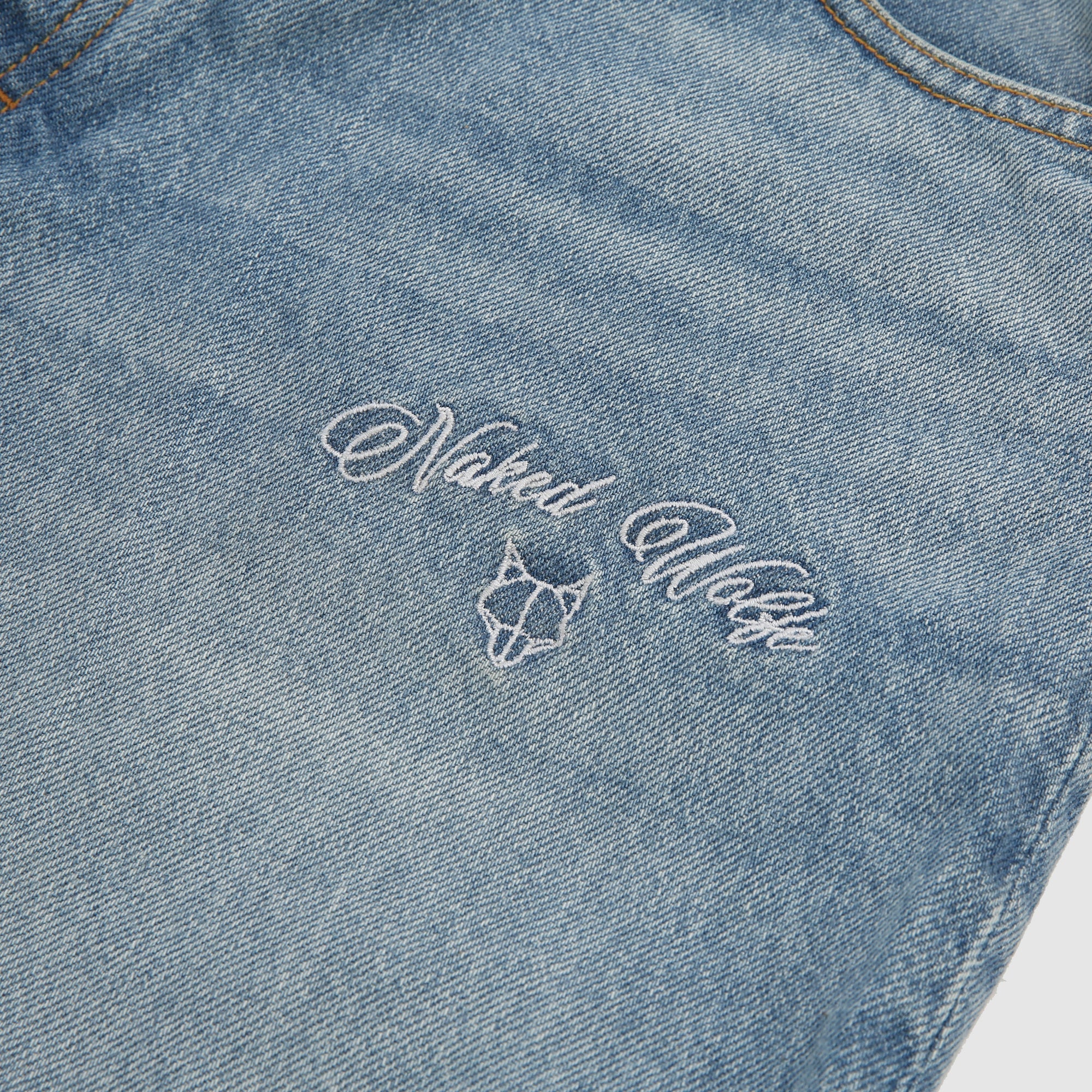 Mens | Signature Baggy Denim Jean | Light Blue