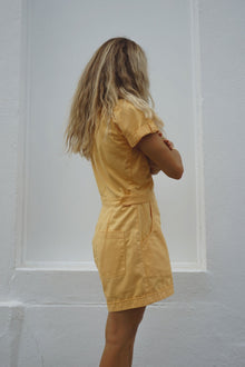 Elsie Romper - Apricot