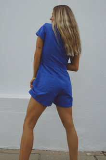 Elsie Romper - Blue
