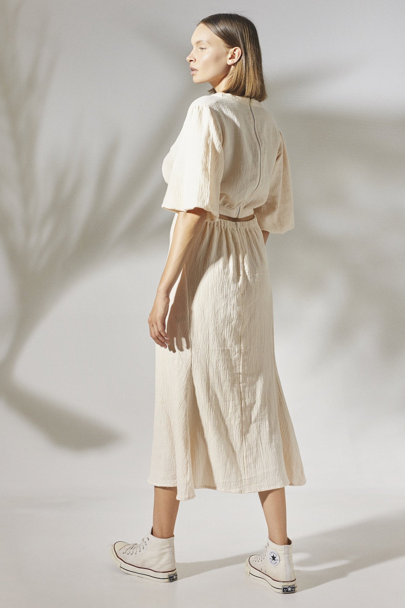 Gianna Dress - Pearl Rose