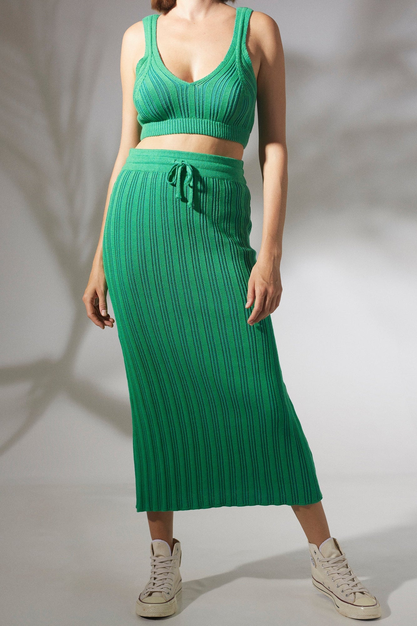 Mabel Bra Top - Pine Green Teal