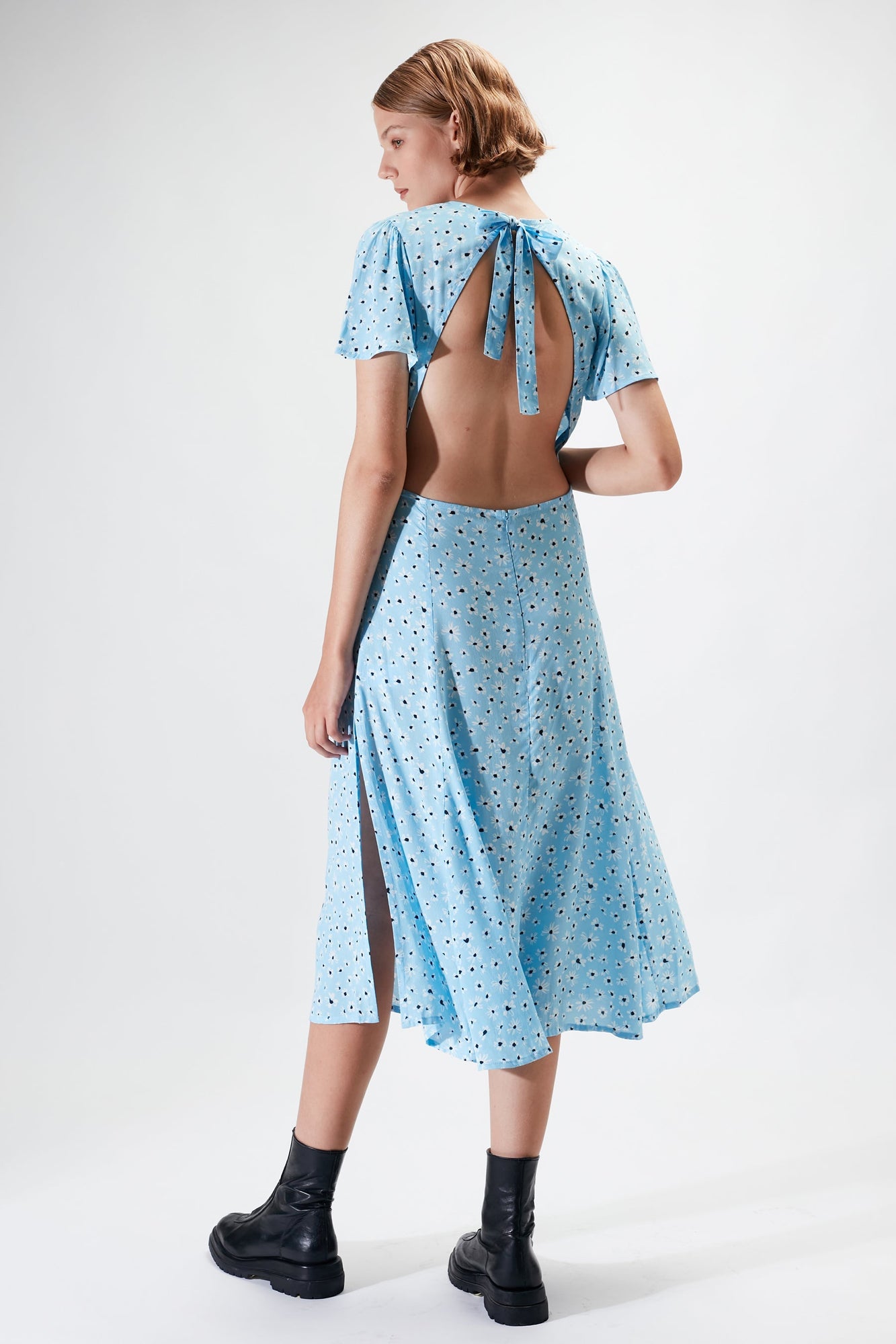 Sofia Split Dress - Wildflower Floral