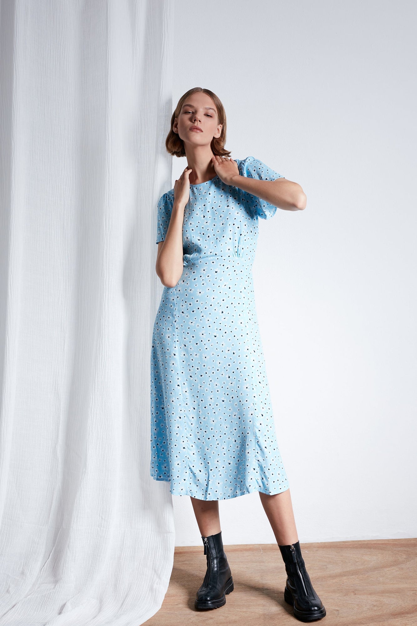 Sofia Split Dress - Wildflower Floral