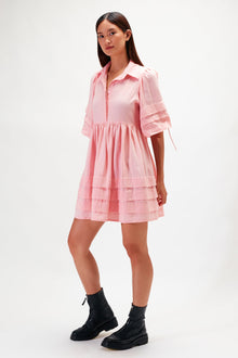 Lila Mini Dress - Blush Rose