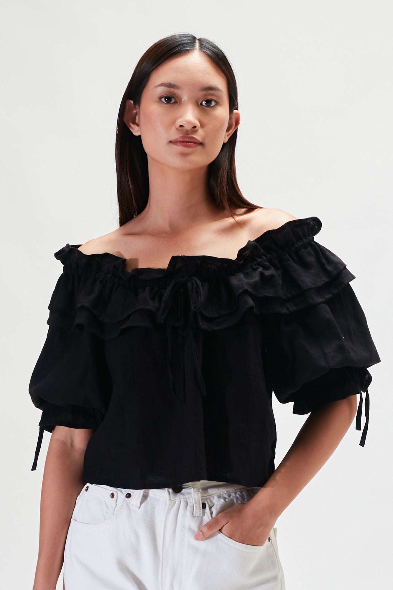 Piper Blouse - Black
