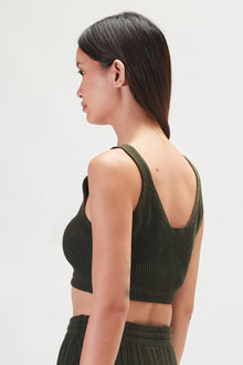 Mabel Bra Top - Olive