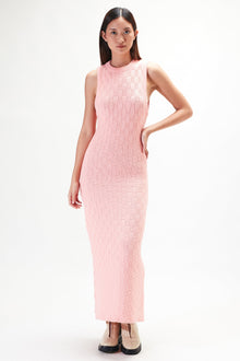 Esther Maxi Knit Dress - Orchid Pink