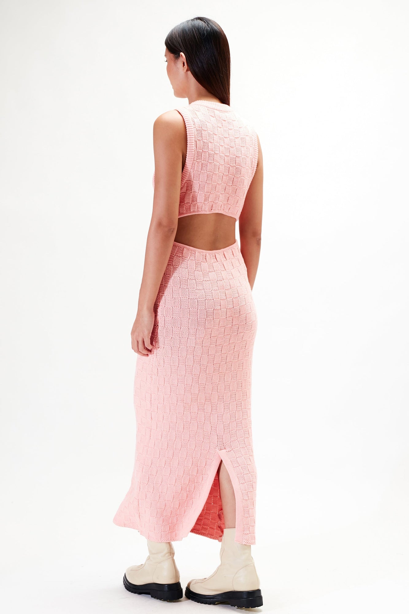 Esther Maxi Knit Dress - Orchid Pink