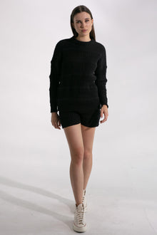 Jenna Knit Short - Black