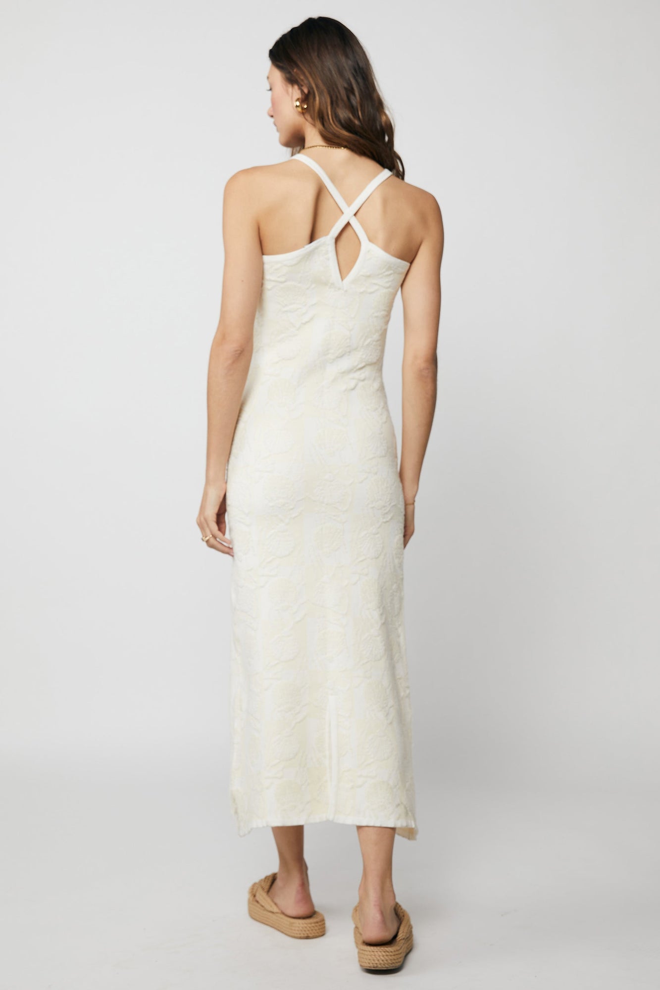 Cicely Maxi Dress - Sea Shell