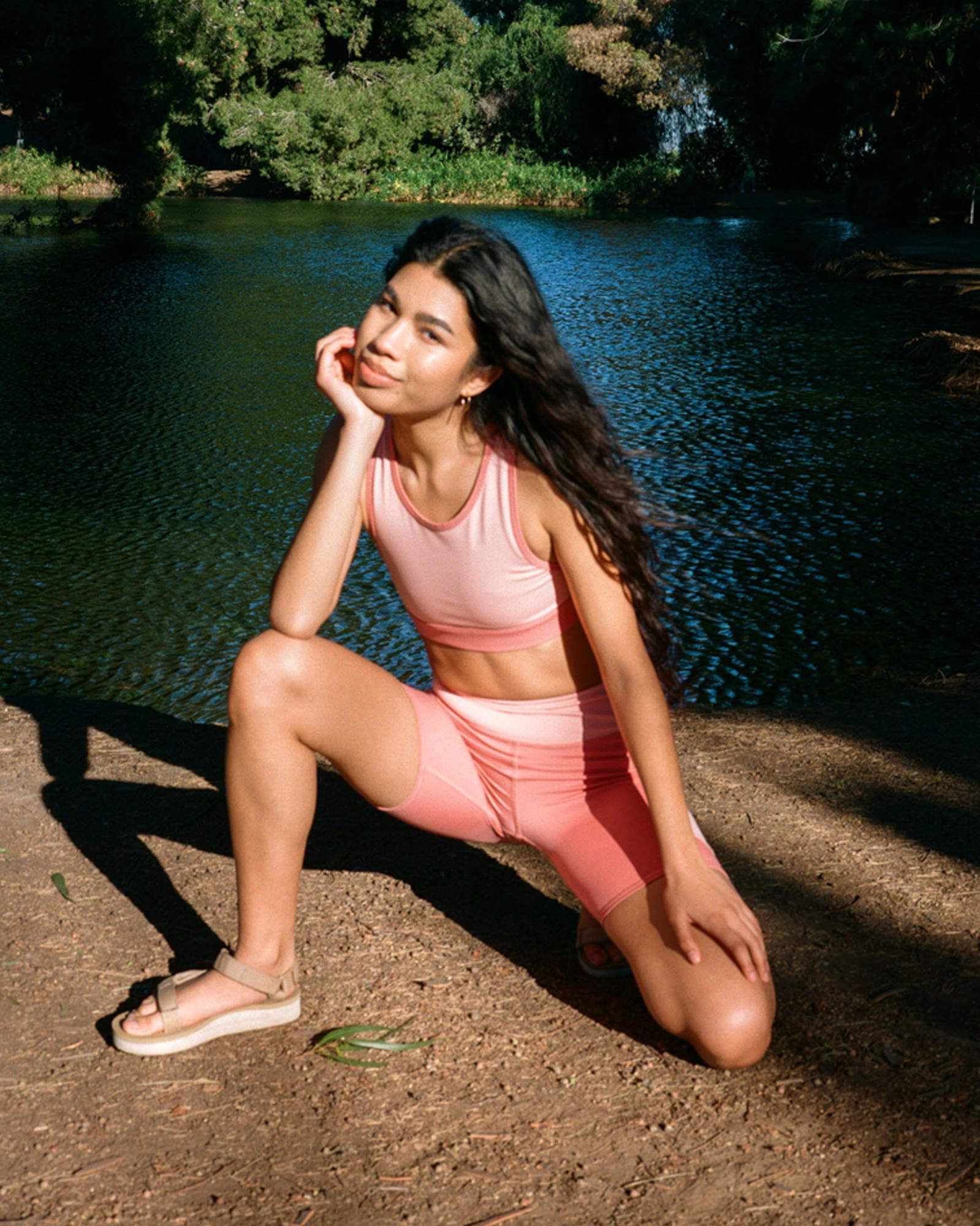 Shenandoah Trail Bra | Pink