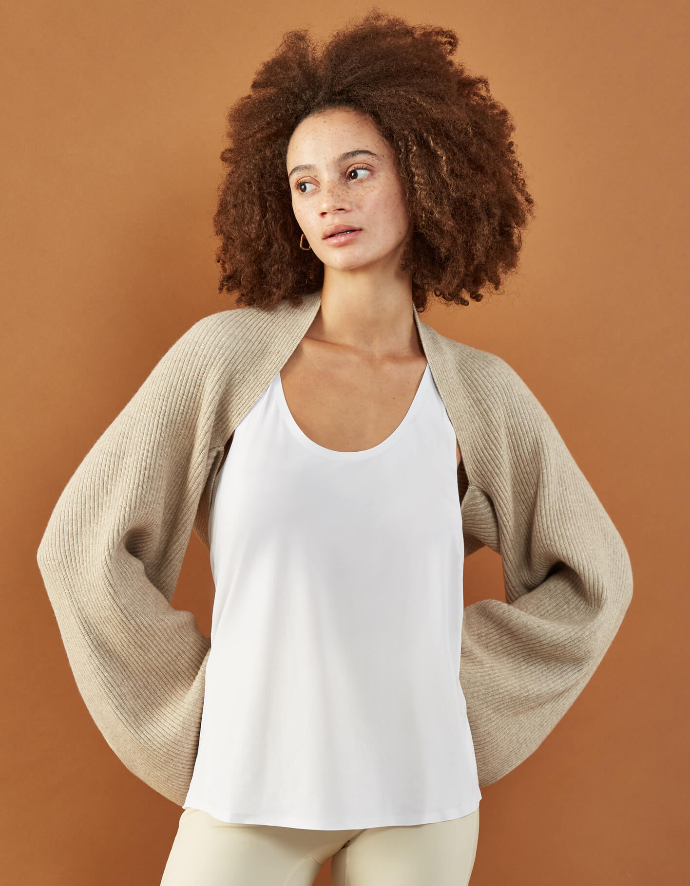 Shrug It Off Scarf | Oat