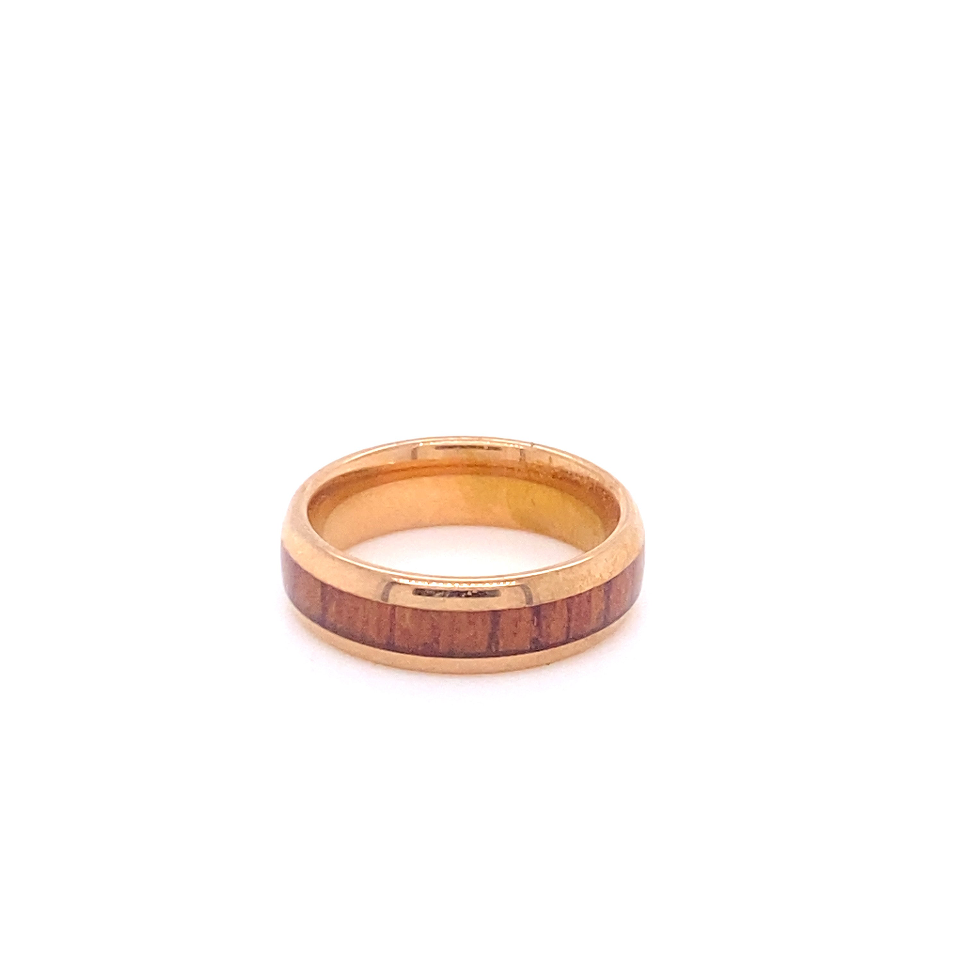 Small Mixed Media Ring | Yellow x Brown