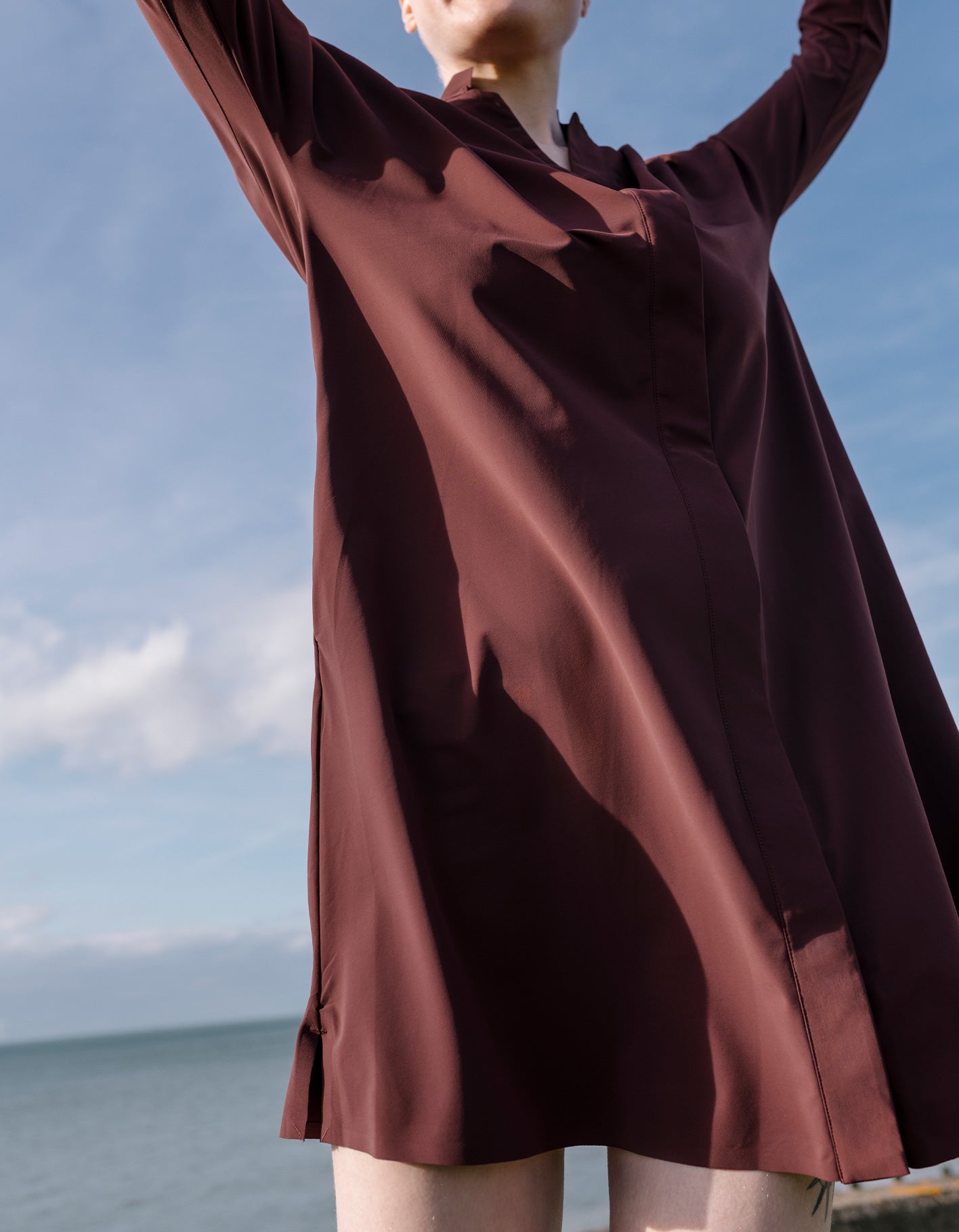 Something Borrowed Dress | Merlot