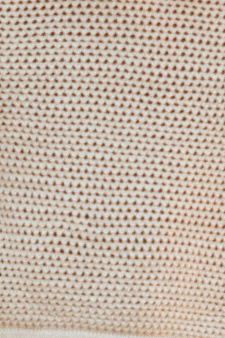 Georgia Knit Mini Skirt - Off White