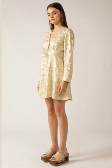 Erin Mini Dress - Sweet Corn