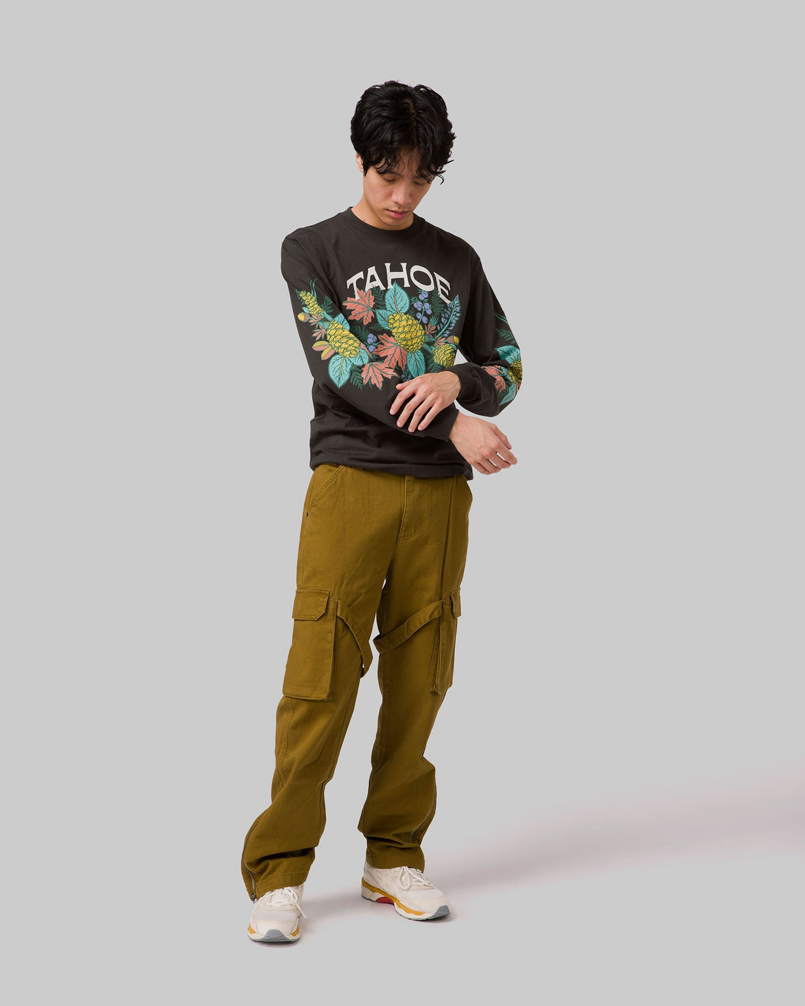 Tahoe Spirit Long Sleeve Tee | Vintage Black