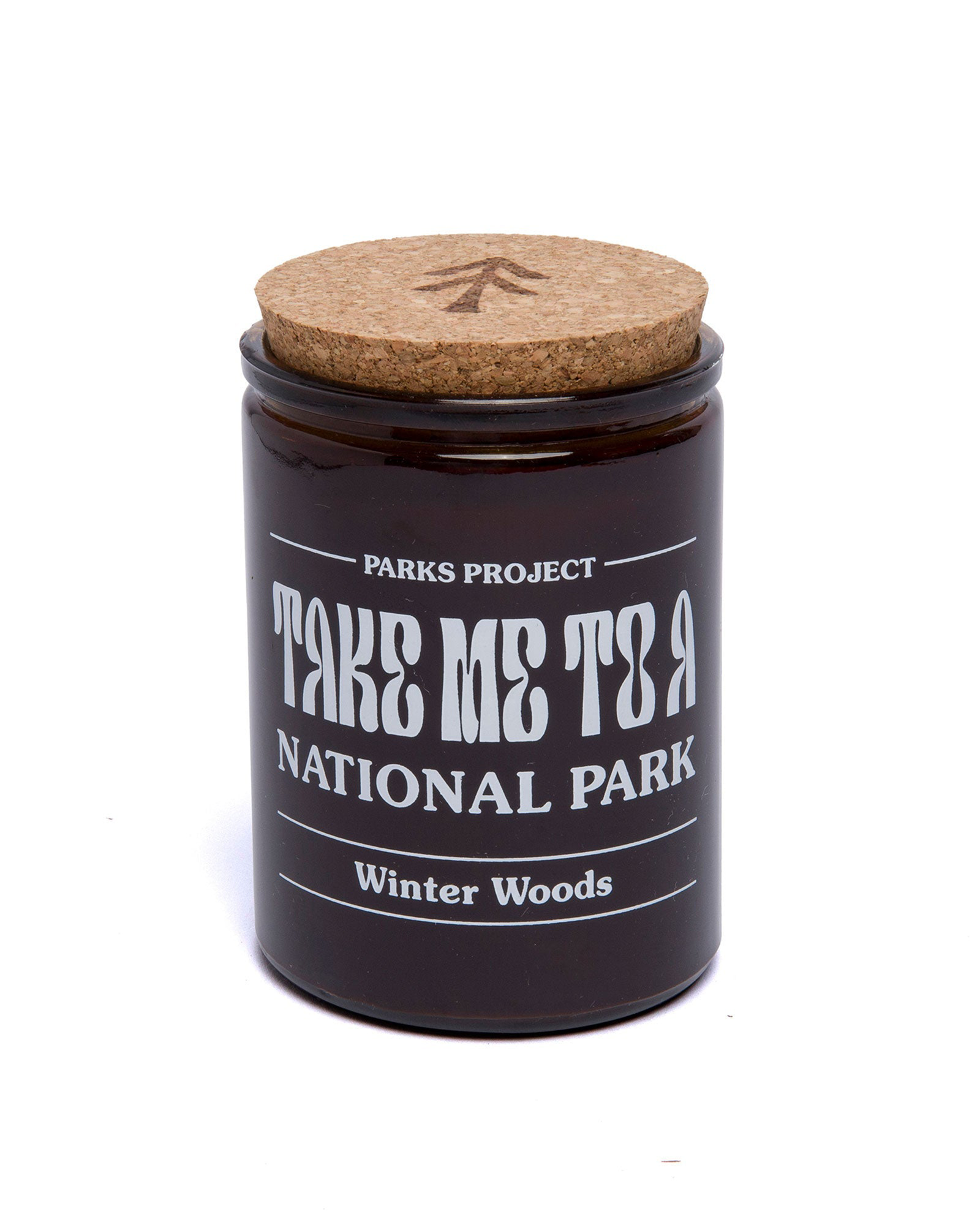 Take Me to the Parks Winter Woods Soy Candle 11oz. | Amber