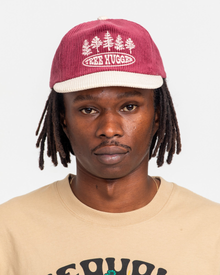 Tree Hugger Cord Cap | Red