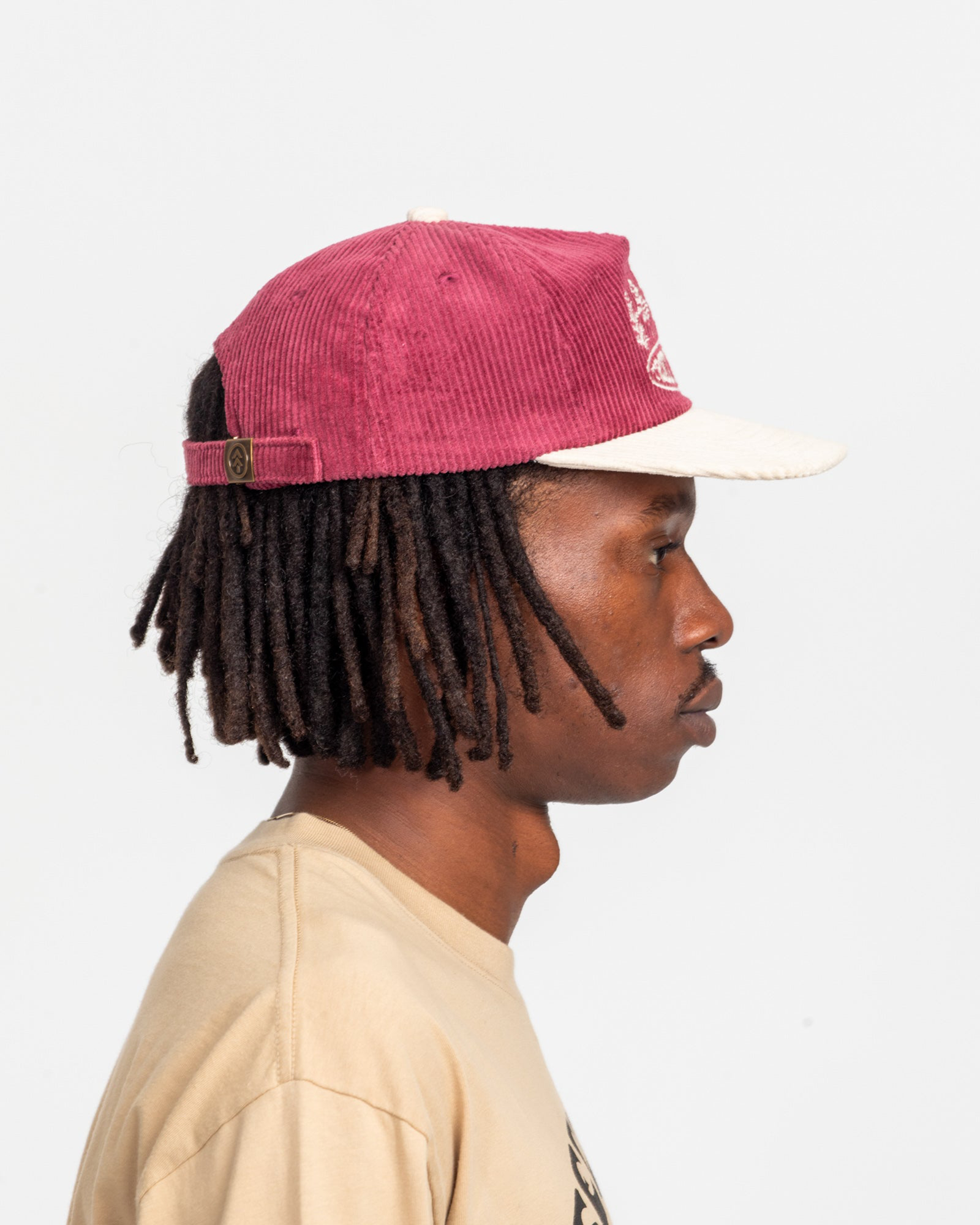 Tree Hugger Cord Cap | Red