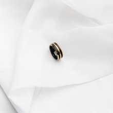 Triple Double Stripe Ring | Black x Rose