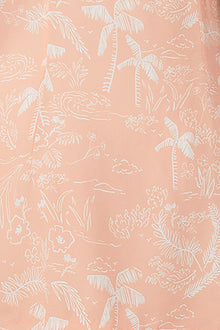Ella Mini Dress - Tropical Blushes S