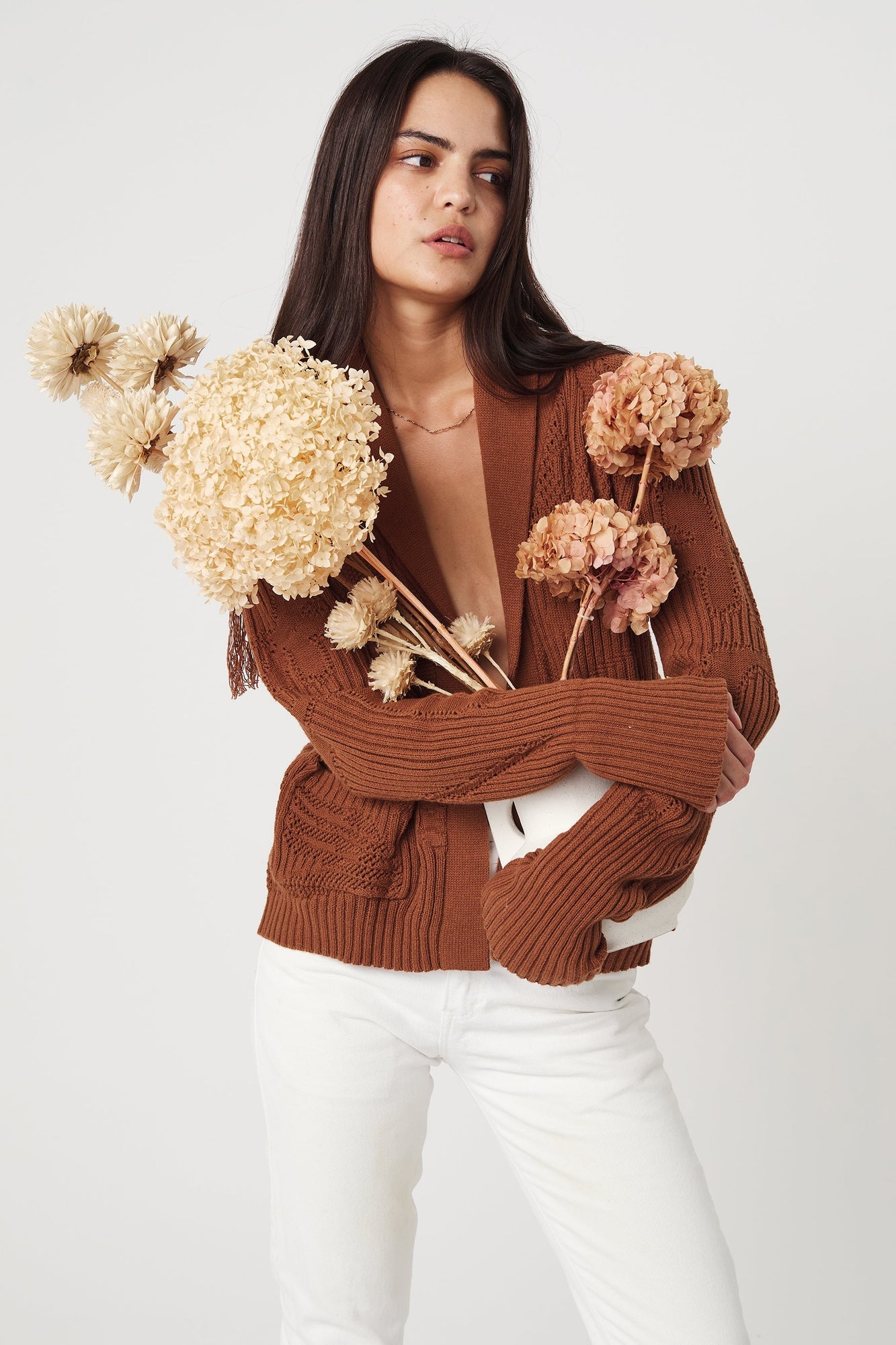 Sahara Cardigan - Umber