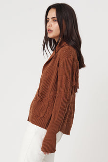 Sahara Cardigan - Umber